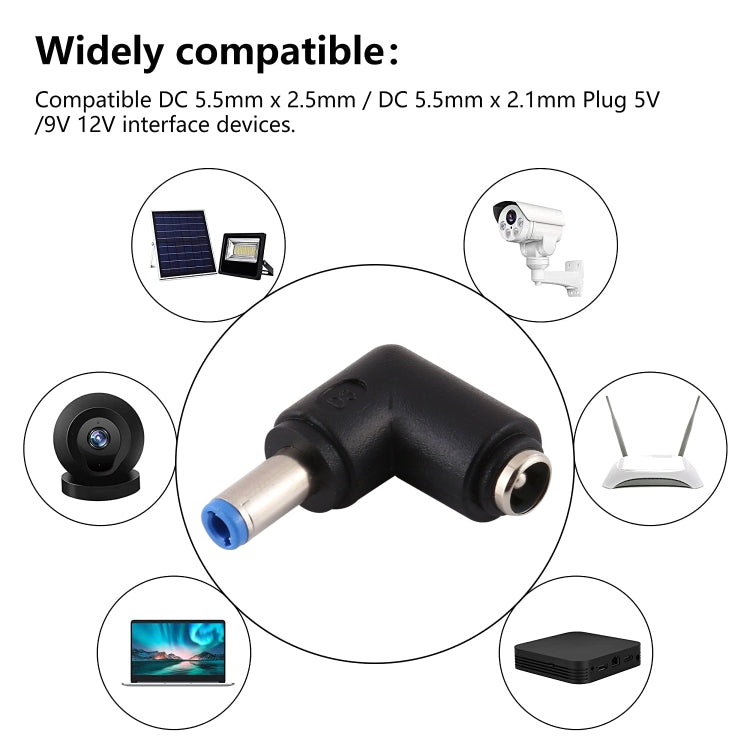 Connettore alimentazione CC 5,5x2,5 mm a 5,5x2,1 mm
