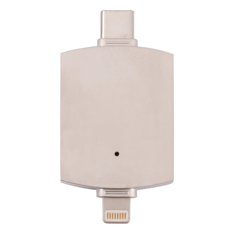 Adattatore 4 in 1 Type-C USB-C e 8 Pin con doppia funzione OTG