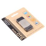 Adattatore 4 in 1 Type-C USB-C e 8 Pin con doppia funzione OTG