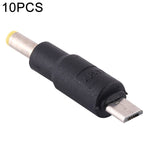 Connettori alimentazione DC 4,8x1,7 mm a micro USB set 10 pezzi