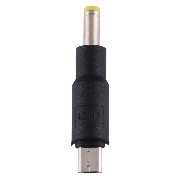 Connettori alimentazione DC 4,8x1,7 mm a micro USB set 10 pezzi