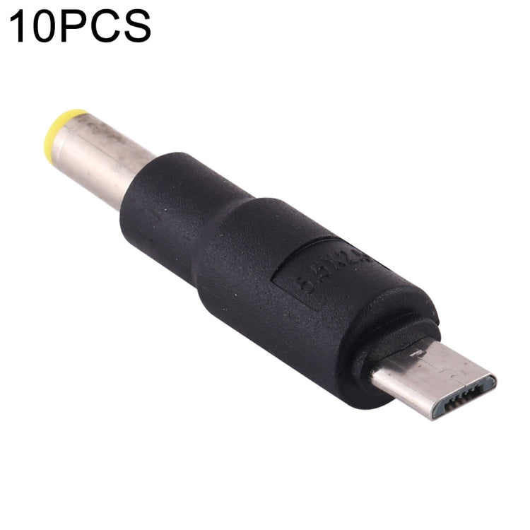 Connettori alimentazione DC 5,5x2,5mm a Micro USB 10 pezzi