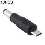 10 connettori alimentazione DC 5,5x2,1mm a Micro USB