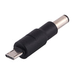 10 connettori alimentazione DC 5,5x2,1mm a Micro USB