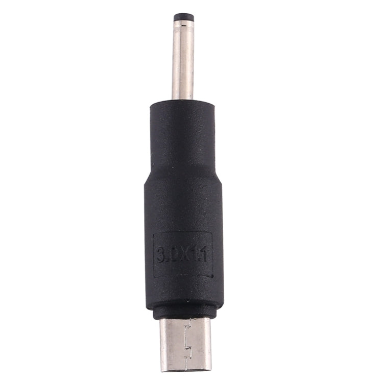 Connettori alimentazione DC 3,0x1,1mm a Micro USB 10 pezzi