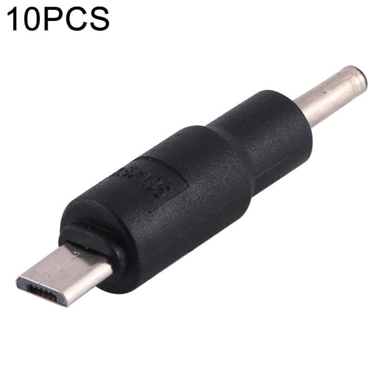 Connettori alimentazione CC 3,5x1,35mm a Micro USB set 10 pezzi