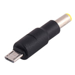 Connettori alimentazione DC 5,5x1,7 mm a Micro USB set 10 pezzi