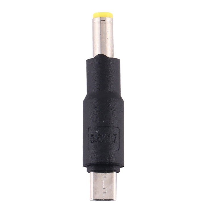 Connettori alimentazione DC 5,5x1,7 mm a Micro USB set 10 pezzi