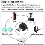 Set 10 connettori alimentazione DC 4,0x1,7 mm a Micro USB