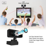 Webcam HD 1080P con messa a fuoco manuale e microfono