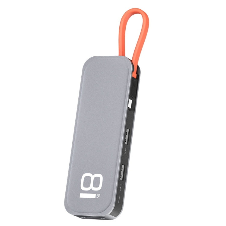 Adattatore HUB 8 in 1 USB-C a HDMI per dispositivi Type-C