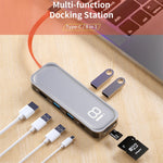 Adattatore HUB 8 in 1 USB-C a HDMI per dispositivi Type-C