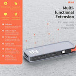 Adattatore HUB 8 in 1 USB-C a HDMI per dispositivi Type-C