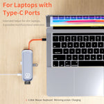Adattatore HUB 8 in 1 USB-C a HDMI per dispositivi Type-C