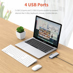 Adattatore HUB 8 in 1 USB-C a HDMI per dispositivi Type-C