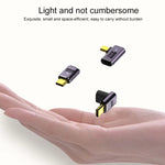 Adattatore USB-C femmina a USB-C femmina 40 Gbps con luce LED