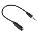 Cavo convertitore audio 3,5 mm maschio a 2,5 mm femmina 25 cm