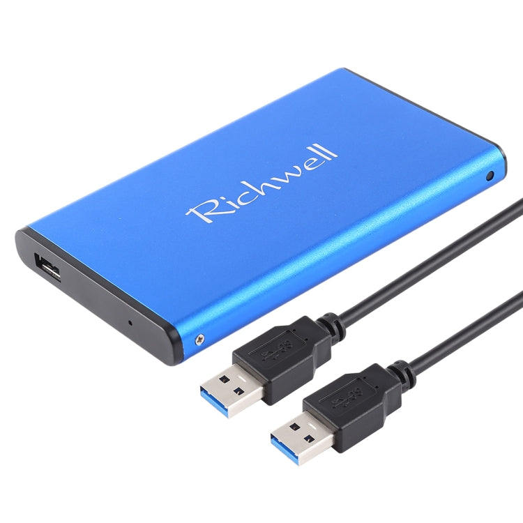 Disco rigido mobile Richwell SATA R2-SATA-500GB 500 GB 2,5 pollici USB 3.0 con interfaccia Super Speed, 500GB