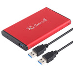 Disco rigido mobile Richwell SATA R2-SATA-500GB 500 GB 2,5 pollici USB 3.0 con interfaccia Super Speed, 500GB