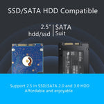 Disco rigido esterno 2TB USB 3.0 2,5 pollici SATA