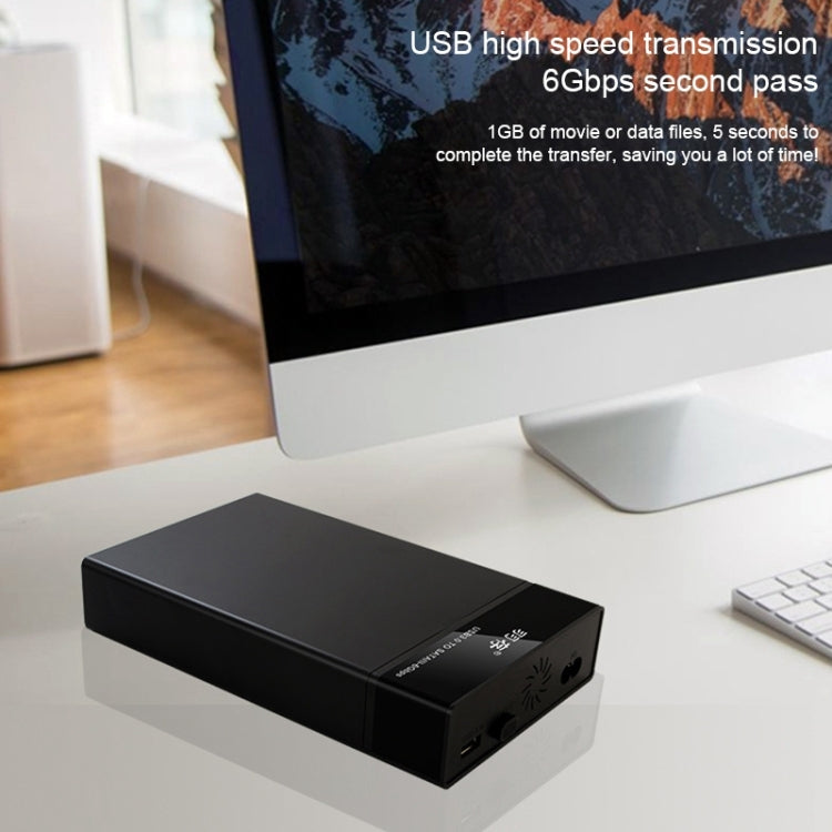 Custodia esterna USB 3.0 per HDD/SSD SATA 2,5/3,5 pollici