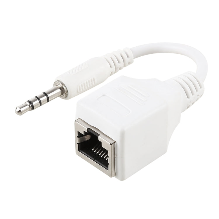 Adattatore Presa RJ45 CAT5 a Jack Audio 3,5 mm 4 poli