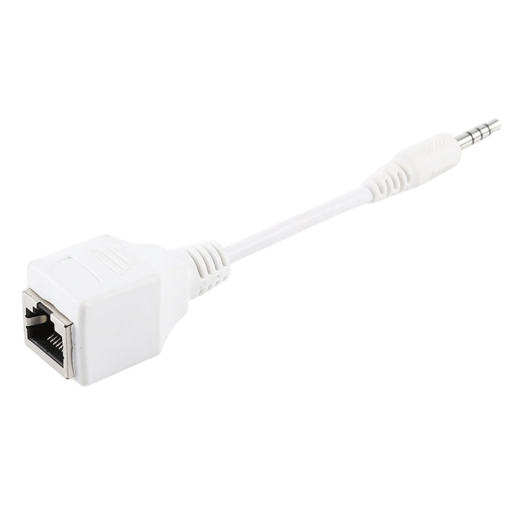 Adattatore Presa RJ45 CAT5 a Jack Audio 3,5 mm 4 poli