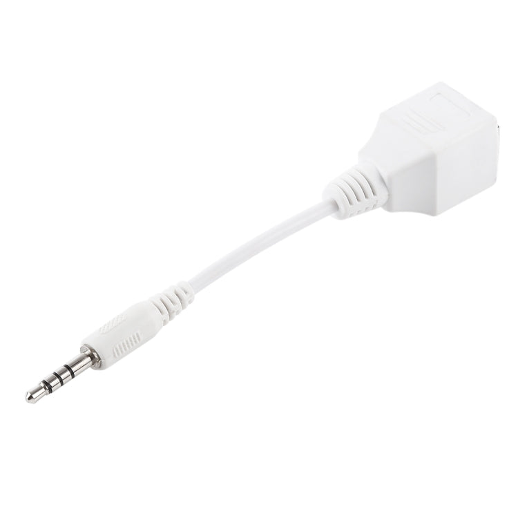 Adattatore Presa RJ45 CAT5 a Jack Audio 3,5 mm 4 poli