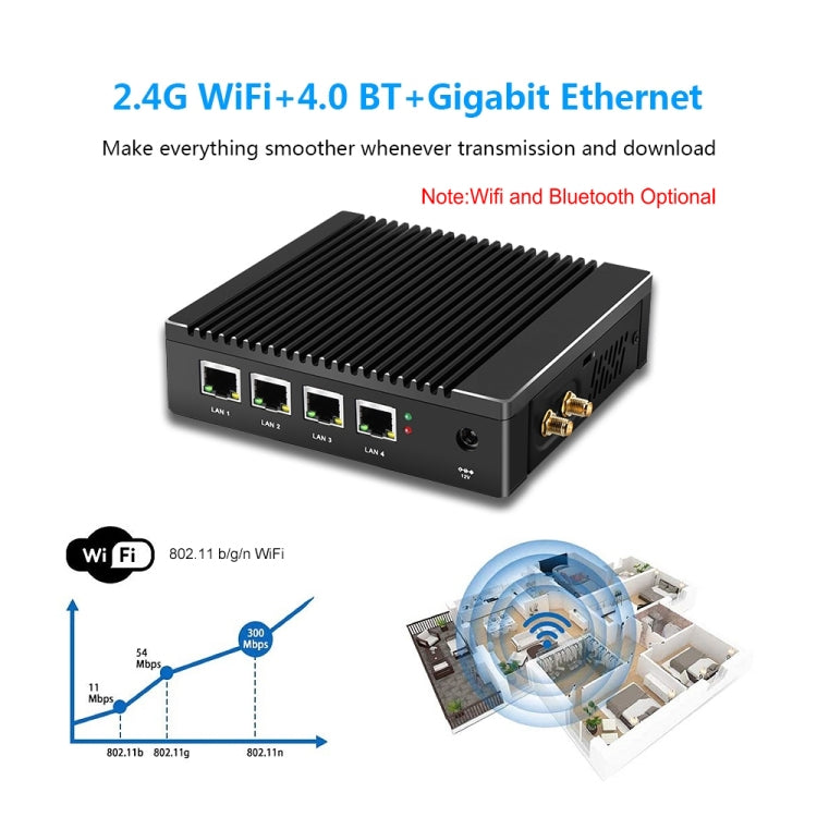 Mini PC Intel Celeron N2840 Quad-Core senza memoria