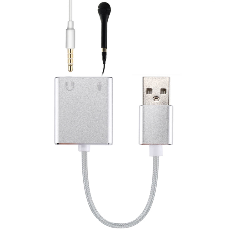 Scheda audio esterna USB 7.1 canali con cavo 13 cm