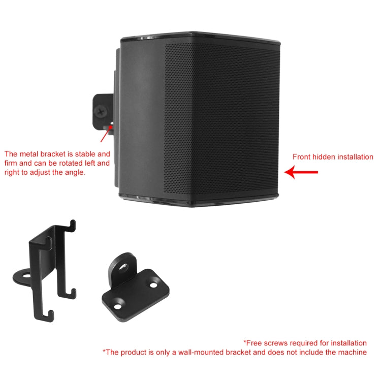 Staffa montaggio a parete per Bose Virtually Invisible 300