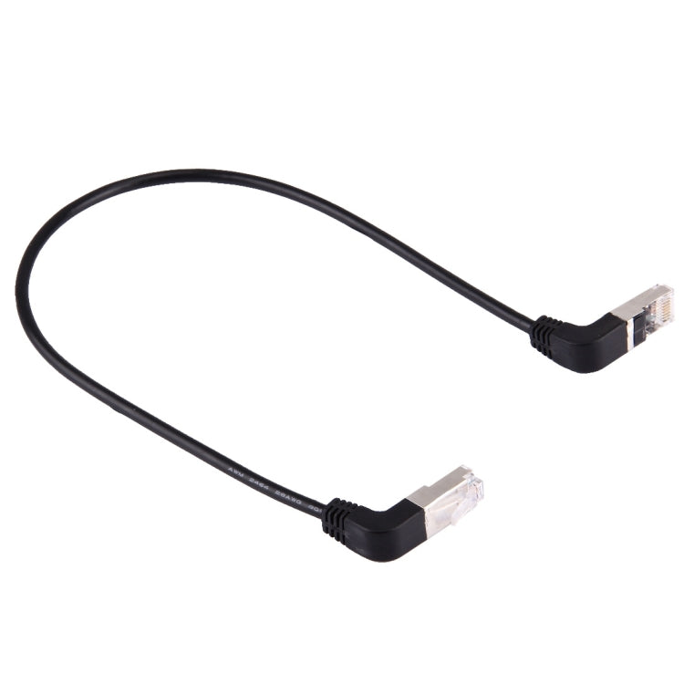 Cavo LAN RJ45 maschio piegato 40 cm