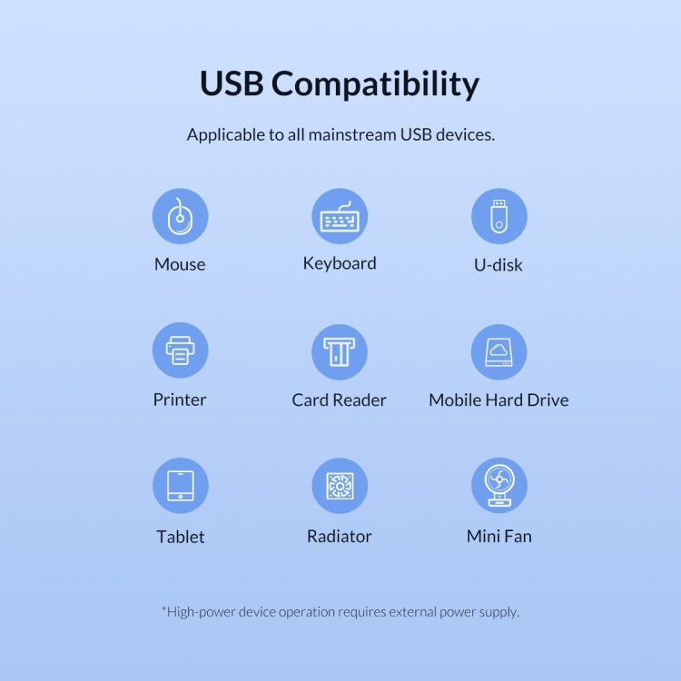 Adattatore HUB USB 3.0 in lega di alluminio con 4 porte e LED