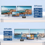 Splitter DisplayPort a HDMI e DisplayPort 4K per due monitor - immagine 5