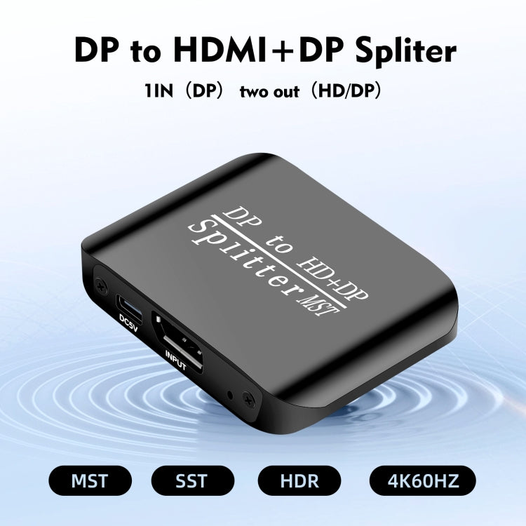 Splitter DisplayPort a HDMI e DisplayPort 4K per due monitor - immagine 8