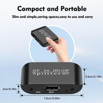 Splitter DisplayPort a HDMI e DisplayPort 4K per due monitor - immagine 9