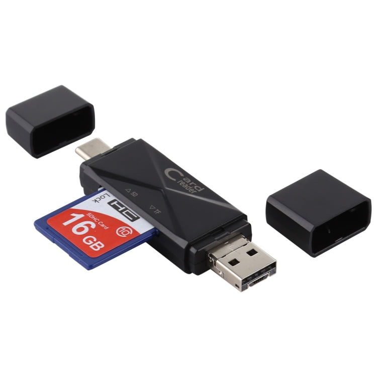 Lettore schede USB-C SD TF Micro USB a USB 2.0