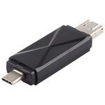Lettore schede USB-C SD TF Micro USB a USB 2.0