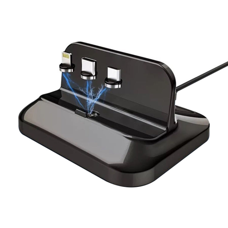 Base di ricarica magnetica 3 in 1 per smartphone compatibili