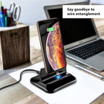 Base di ricarica magnetica 3 in 1 per smartphone compatibili