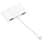 Adattatore 5 in 1 per iPhone con USB, AUX e Ethernet