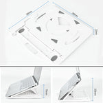 Supporto dissipazione calore per laptop 28x28 cm