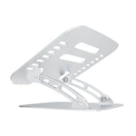 Supporto base in alluminio per laptop con dissipazione calore