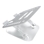 Supporto base in alluminio per laptop con dissipazione calore