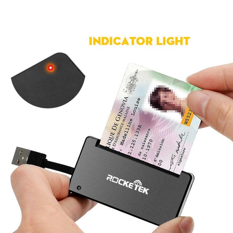 Lettore smart card USB 2.0 ROCKETEK SCR3 per firma digitale - immagine 6