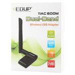 Antenna WiFi 2dBi per adattatore USB wireless 11AC dual band