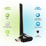 Antenna WiFi 2dBi per adattatore USB wireless 11AC dual band