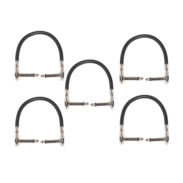 Cavo audio jack maschio 6,35 mm per chitarra, 20 cm