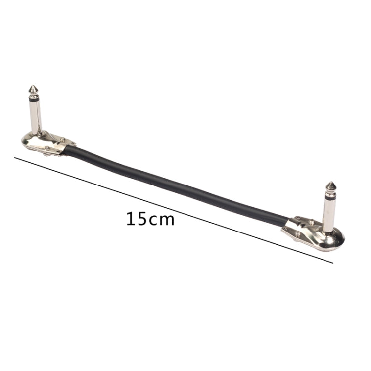 Cavo audio jack maschio 6,35 mm per chitarra, 20 cm - immagine 6