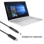 Cavo ricarica USB-C a 4,8x1,7 mm per laptop 1,5 m